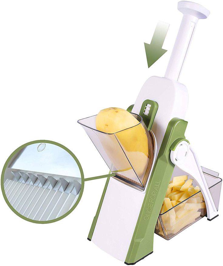 Mandoline: Découpe légumes multifonction