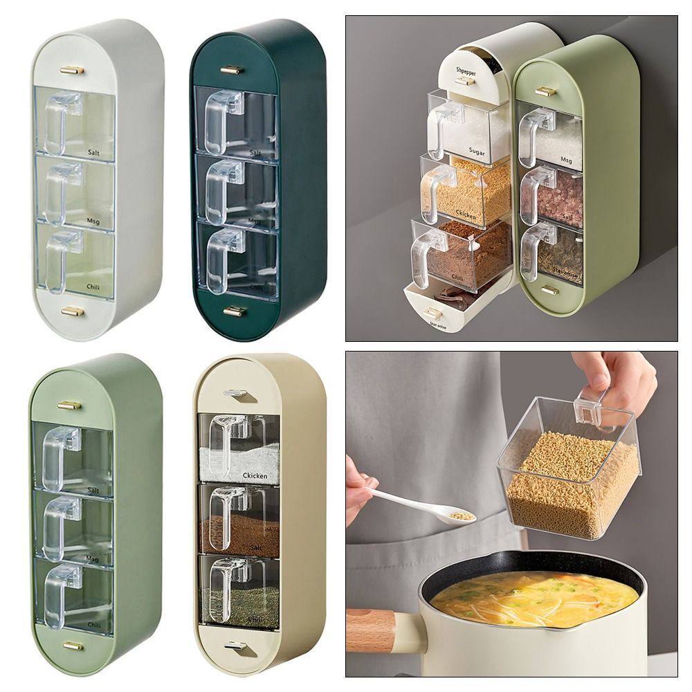 Boite à épices murale