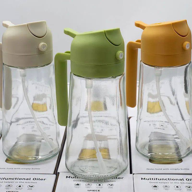 Distributeur et pulvérisateur d'huile( 2en1)