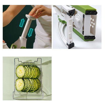 Mandoline: Découpe légumes multifonction