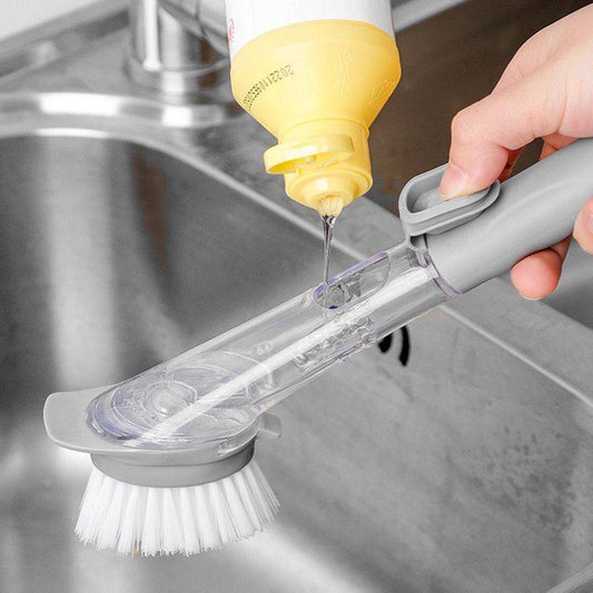 Brosse à vaisselle distributrice de savon CI